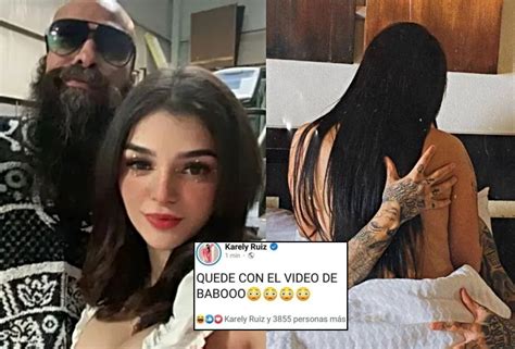 ¡Sin censura! Karely Ruiz y Babo juntos en video para OnlyFans